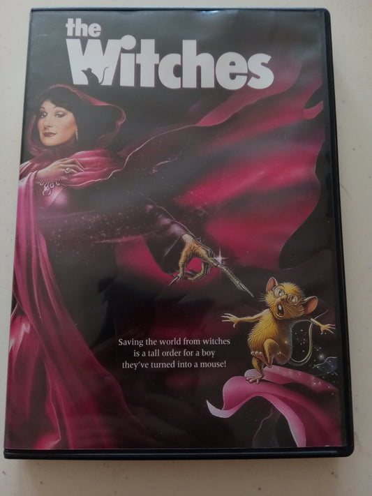 The Witches, DVD Movie, Angelica Huston Widescreen, Rated PG, USED