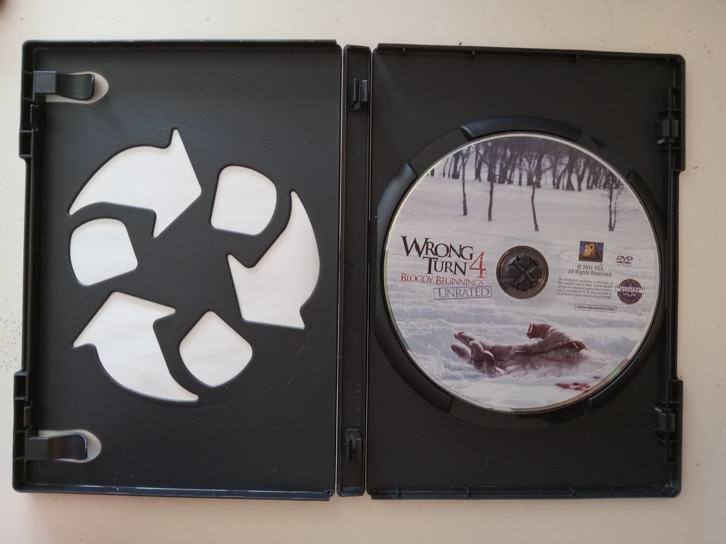 Wrong Turn 4 Bloody Beginnings, DVD Movie, Jenny Pudavick Widescreen, Not Rated, USED