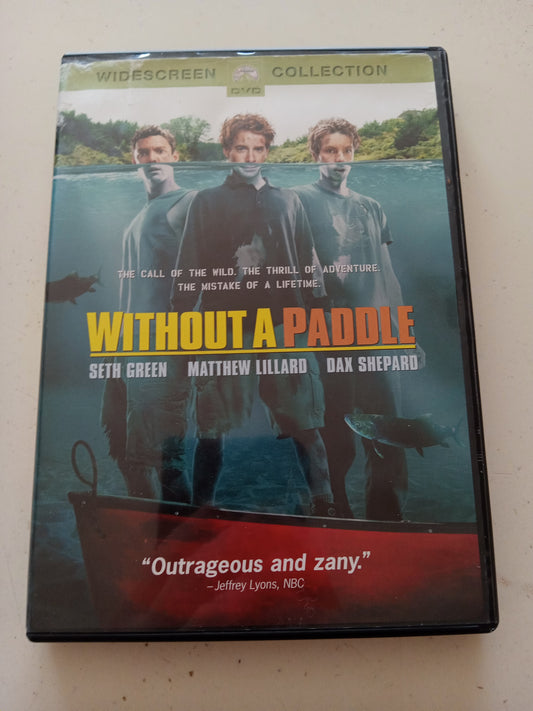 Without A Paddle, DVD Movie, Seth Green Widescreen, Rated PG-13, USED