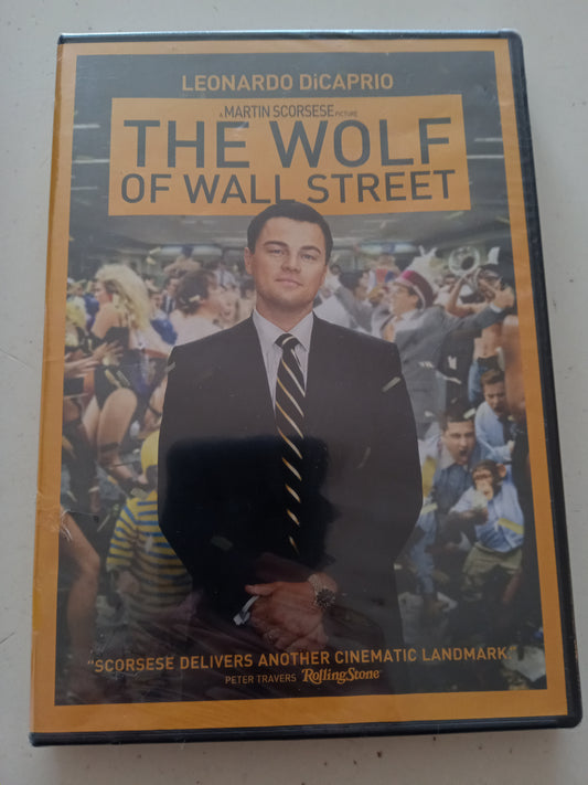 The Wolf Of Wall Street, DVD Movie, Leonardo DiCaprio Widescreen, Rated R, NEW