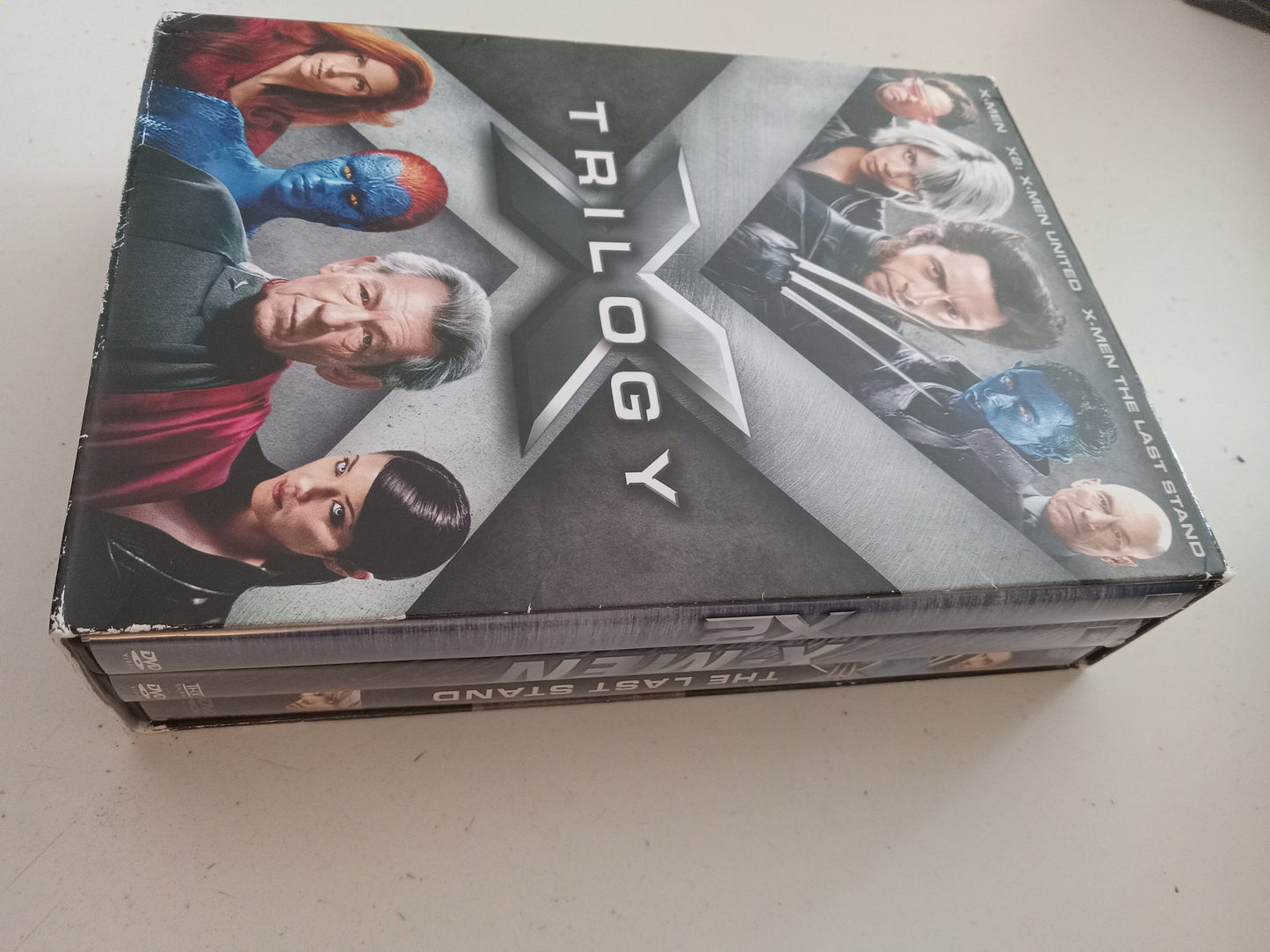 X-Men Trilogy (X1, X2 United, X3 Last Stand), DVD Movie, Hugh Jackman Widescreen, Rated PG-13, USED