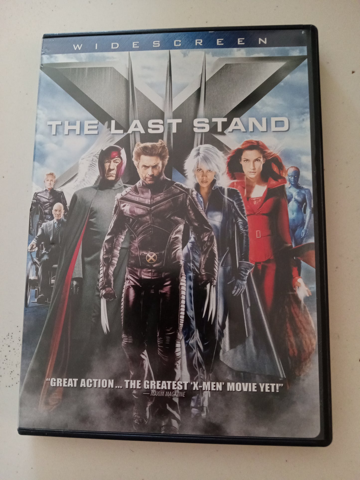 X-Men Trilogy (X1, X2 United, X3 Last Stand), DVD Movie, Hugh Jackman Widescreen, Rated PG-13, USED