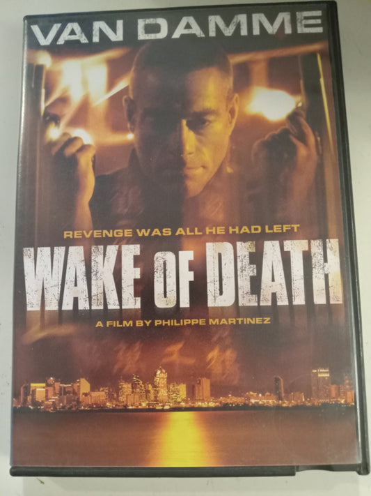 Wake Of Death, DVD Movie, Jean Claude Van Damme Widescreen Rated R, USED