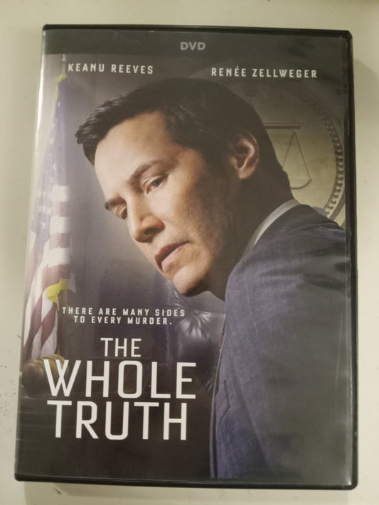 The Whole Truth, DVD Movie, Keanu Reeves Widescreen, Rated R, USED