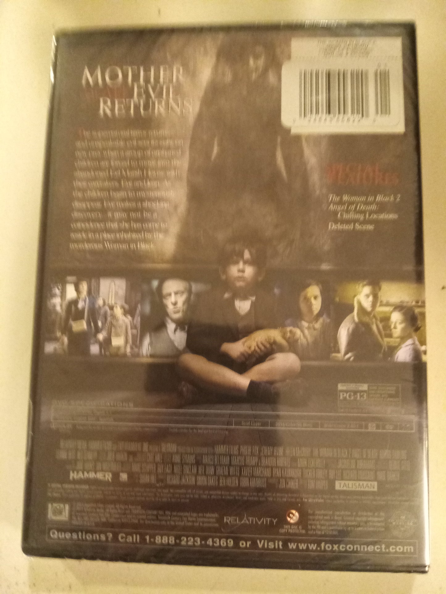The Woman In Black 2, Angel Of Death, DVD Movie, Jeremy Irvine Widescreen, Rated PG-13, NEW