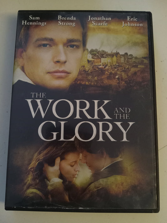 The Work And The Glory (1), DVD Movie, Jonathan Scarfe Widescreen, LDS Church History, Mormons Rated PG, USED