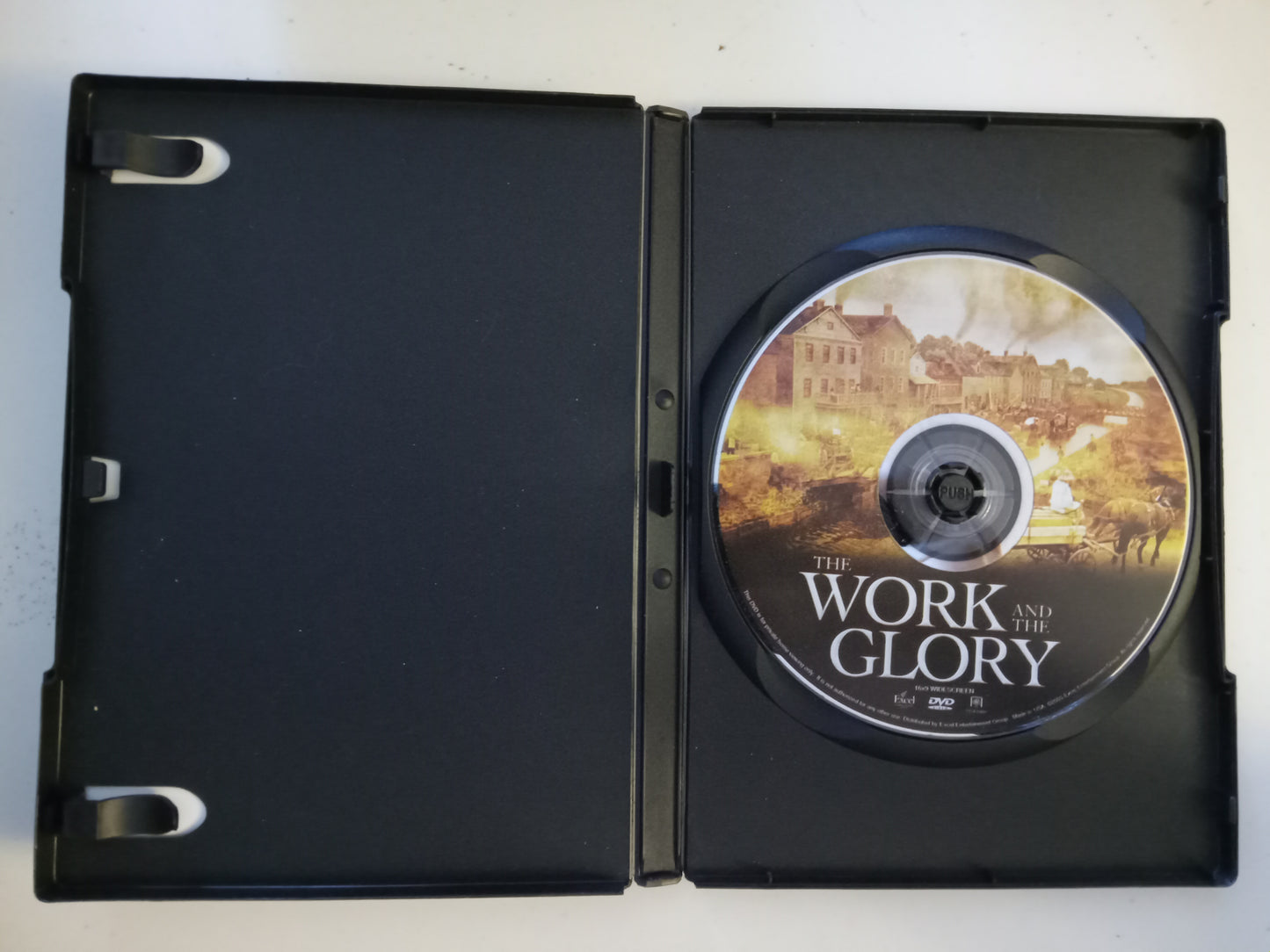 The Work And The Glory (1), DVD Movie, Jonathan Scarfe Widescreen, LDS Church History, Mormons Rated PG, USED