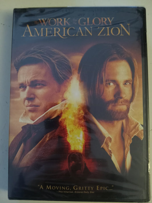 The Work And The Glory (2) American Zion, DVD Movie, Jonathan Scarfe Widescreen, LDS Church History, Mormons  Rated PG-13, NEW/USED