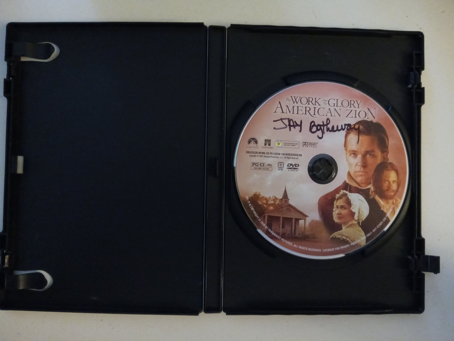 The Work And The Glory (2) American Zion, DVD Movie, Jonathan Scarfe Widescreen, LDS Church History, Mormons  Rated PG-13, NEW/USED