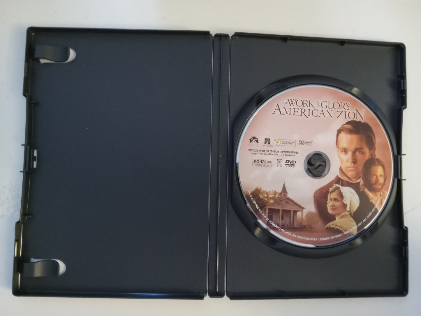 The Work And The Glory (2) American Zion, DVD Movie, Jonathan Scarfe Widescreen, LDS Church History, Mormons  Rated PG-13, NEW/USED