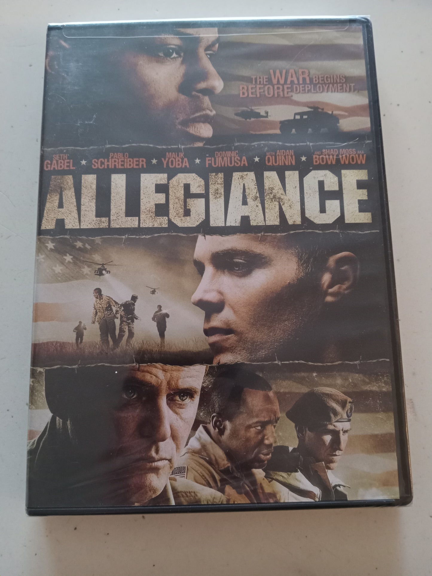 Allegiance, DVD Movie, Seth Gabel Widescreen, Rated R, NEW
