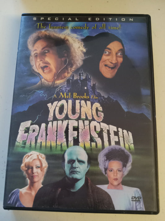 Young Frankenstein, DVD Movie, Gene Wilder Widescreen, Rated PG, USED