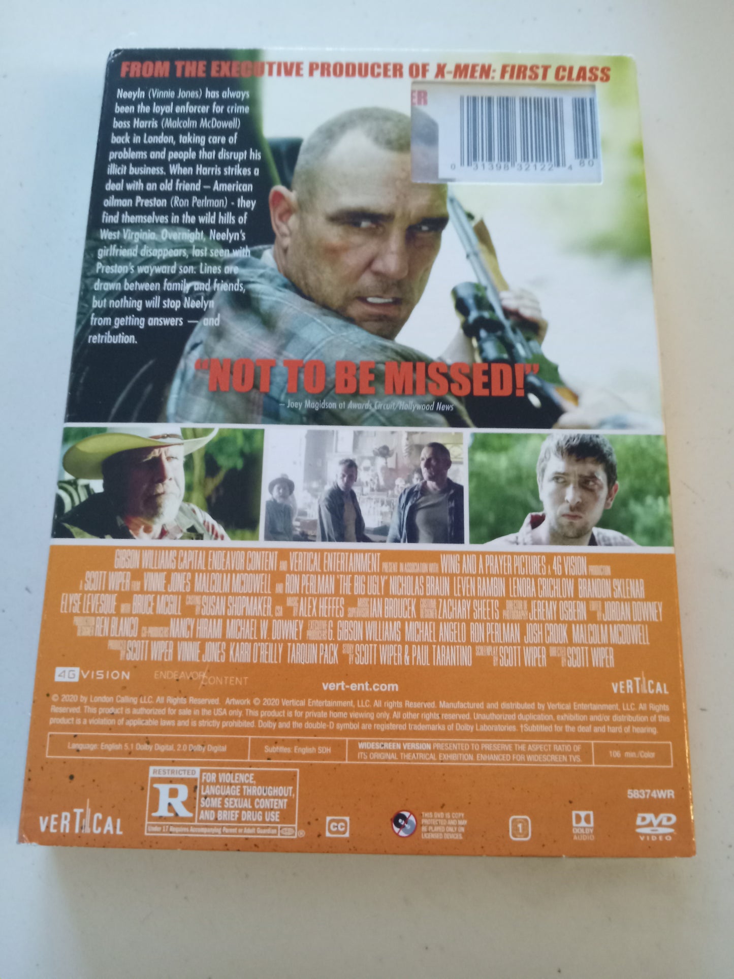 The Big Ugly, DVD Movie, Vinnie Jones Widescreen, Rated R, NEW