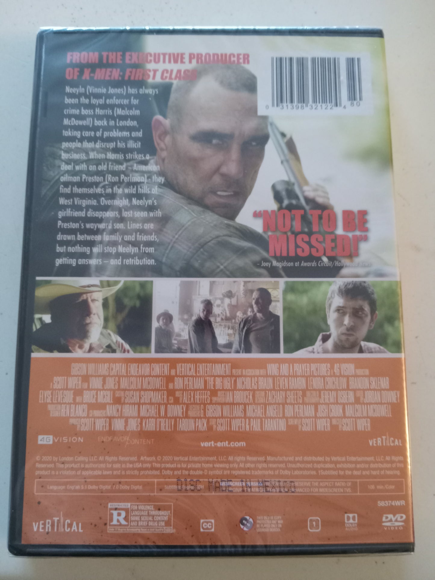 The Big Ugly, DVD Movie, Vinnie Jones Widescreen, Rated R, NEW