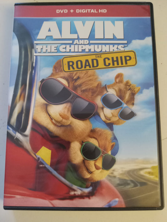 Alvin And The Chipmunks The Road Chip, DVD Movie, Jason Lee Widescreen, Rated PG, USED