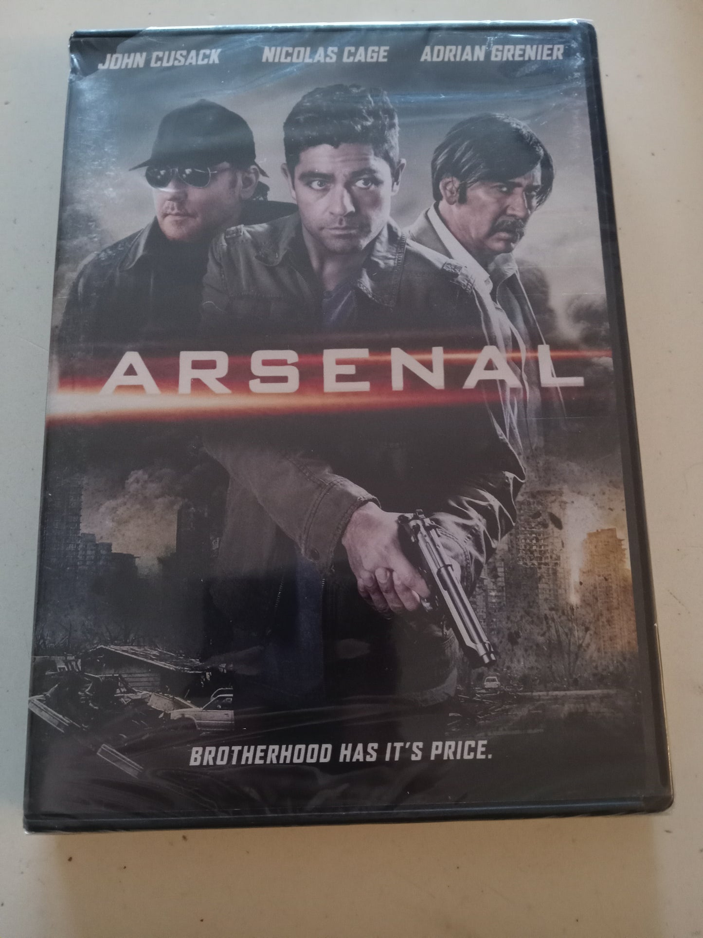 Arsenal, DVD Movie, Nicolas Cage Widescreen, Rated 18A, NEW