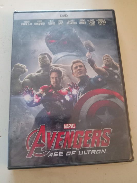 Avengers Age Of Ultron, DVD Movie, Robert Downey Jr. Widescreen, Rated PG-13, NEW