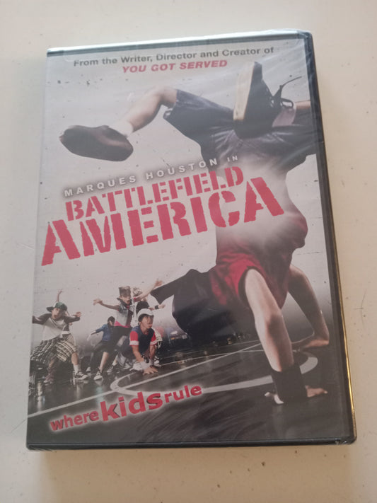 Battlefield America, DVD Movie, Marques Houston Widescreen, Rated PG-13, NEW