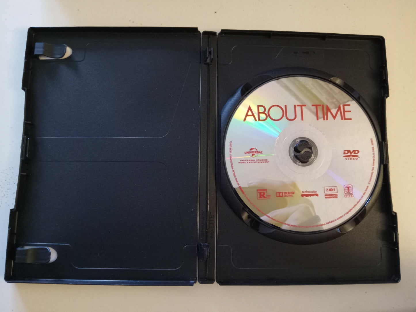 About Time, DVD Movie, Rachel McAdams Widescreen, Rated R, USED