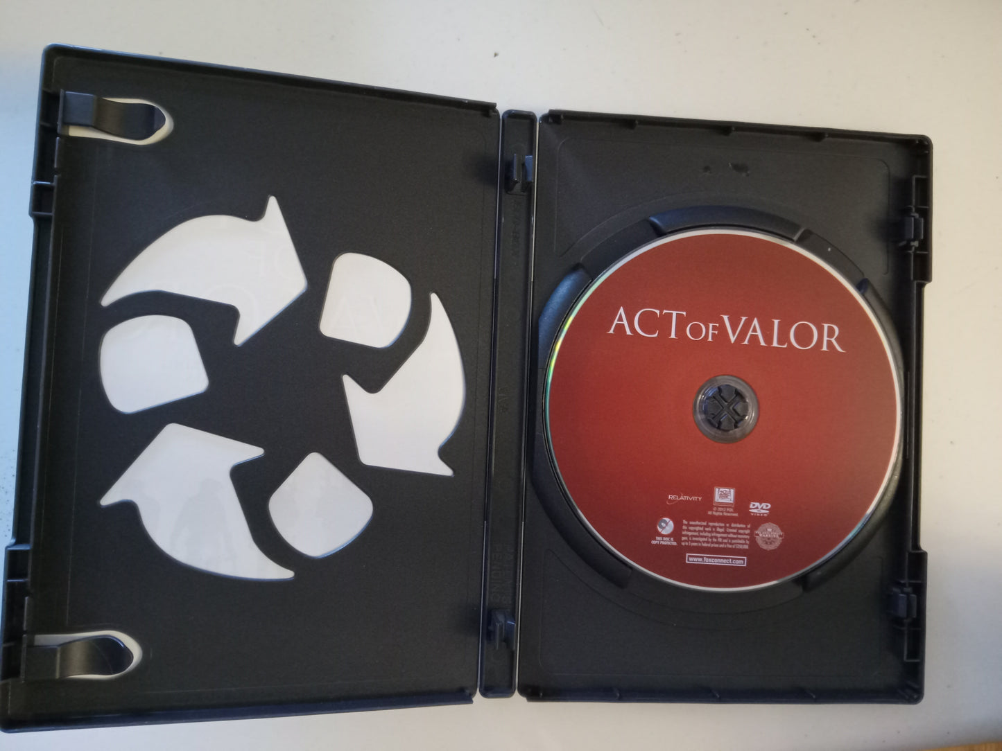 Act Of Valor, DVD Movie, US Navy Seals Widescreen, Rated R, USED