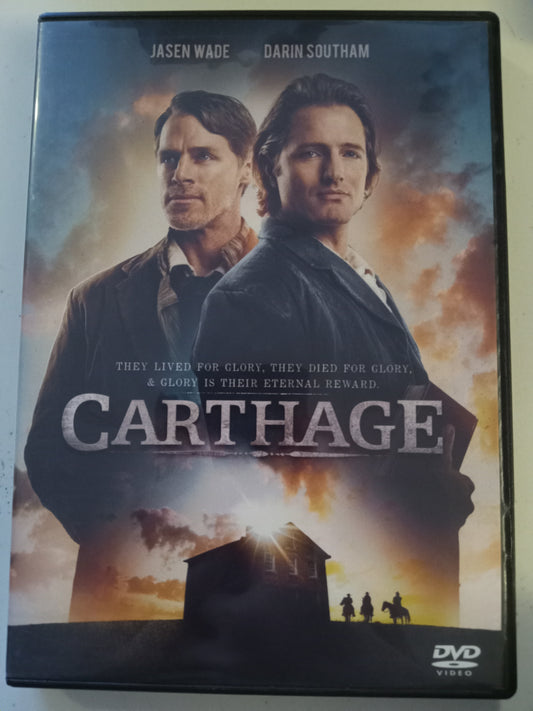 Carthage, DVD Movie, Jasen Wade Widescreen, LDS Church History, Mormons Not Rated, USED