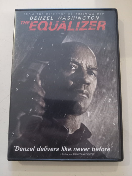 The Equalizer, DVD Movie, Denzel Washington Widescreen, Rated R, USED