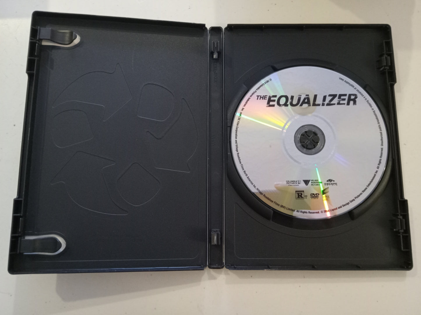 The Equalizer, DVD Movie, Denzel Washington Widescreen, Rated R, USED
