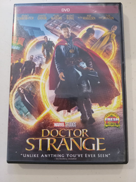 Doctor Strange, DVD Movie, Benedict Cumberbatch Widescreen, Rated PG-13, USED