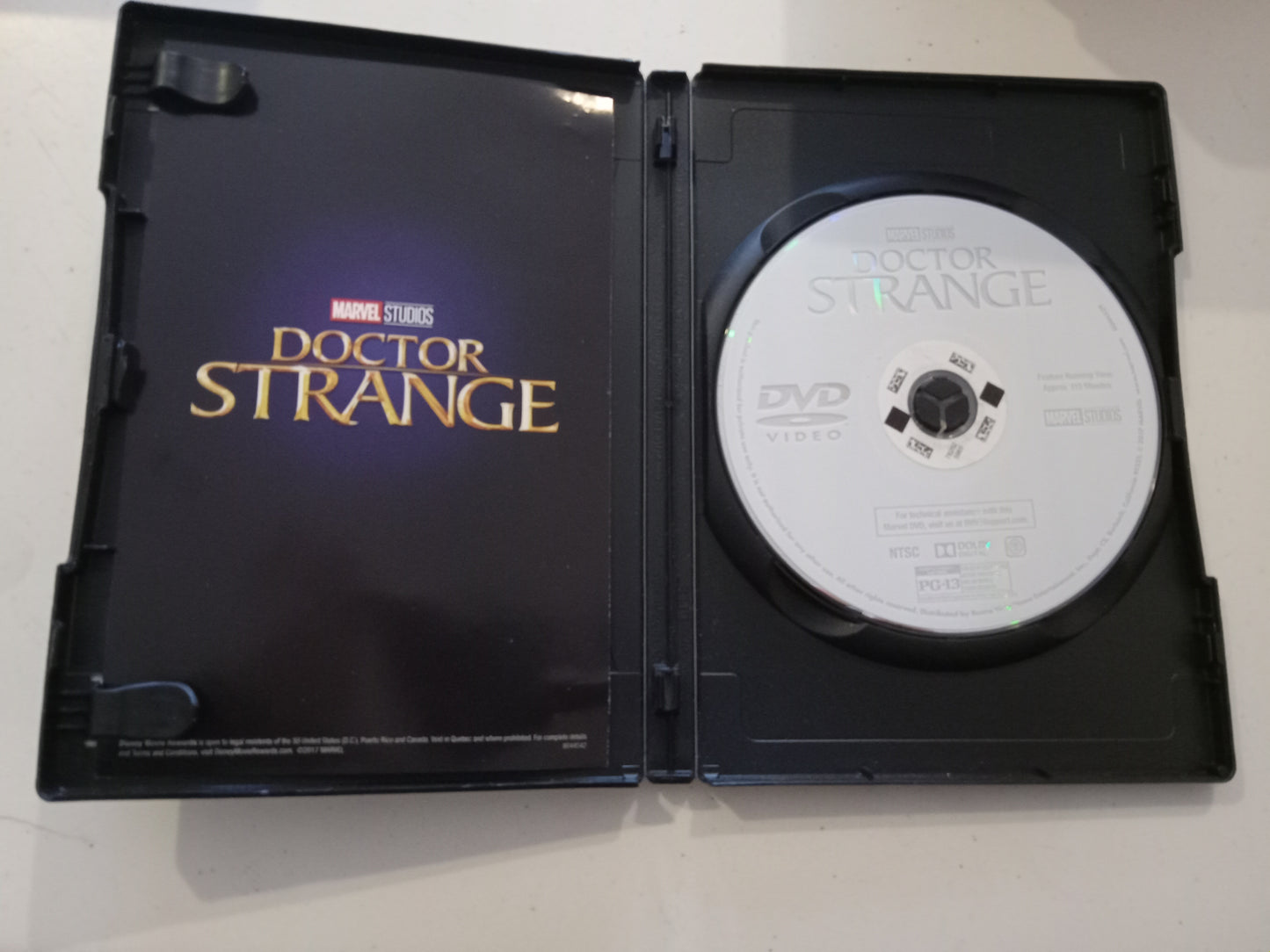 Doctor Strange, DVD Movie, Benedict Cumberbatch Widescreen, Rated PG-13, USED