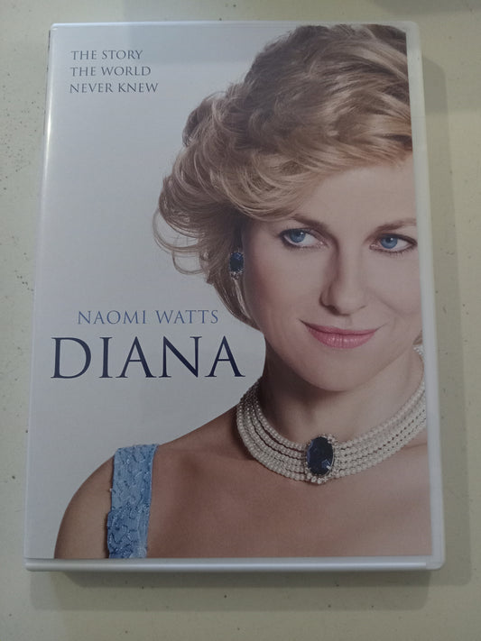 Diana (Princess), DVD Movie, Naomi Watts Widescreen, Rated PG-13, USED