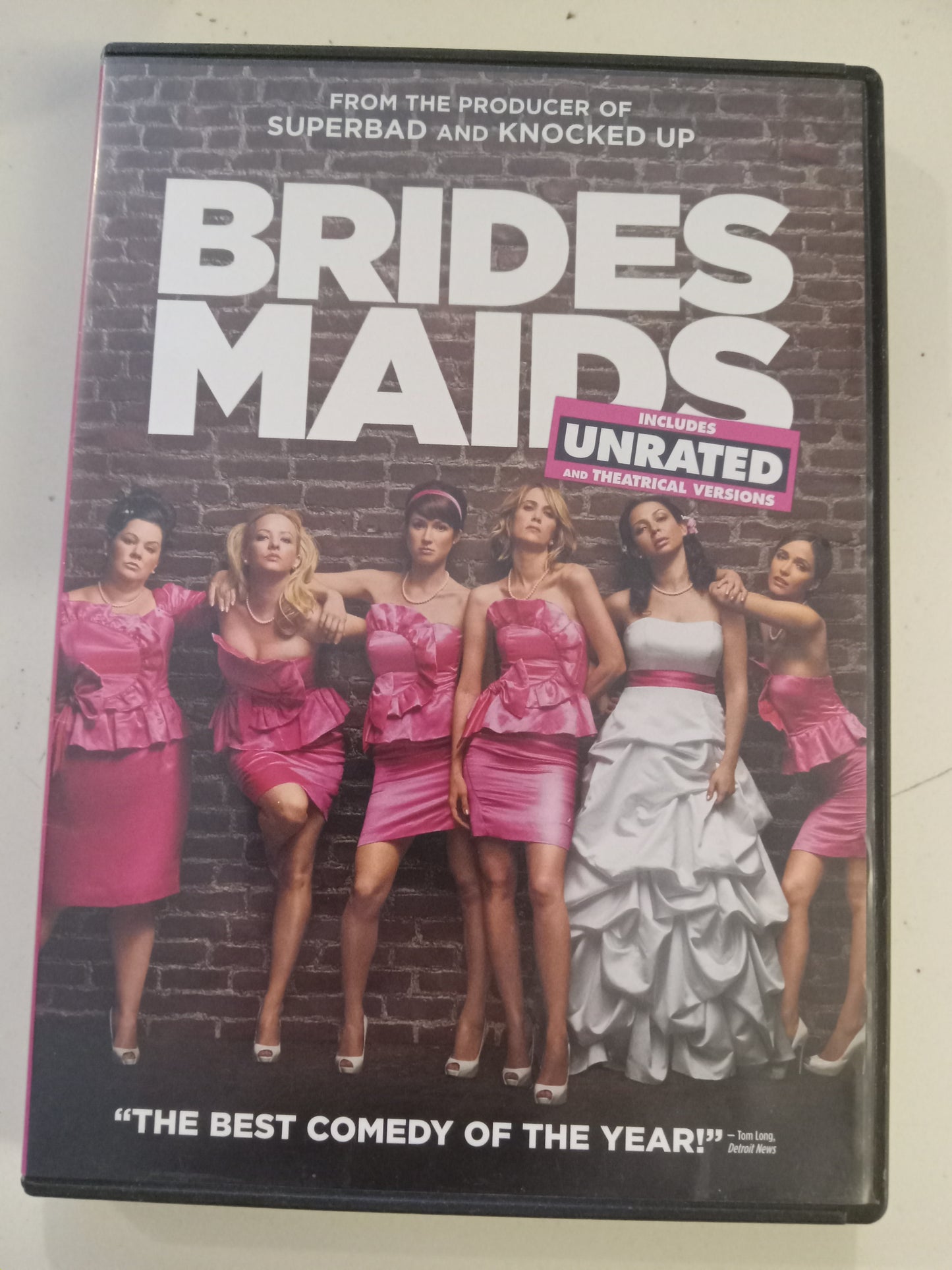 Brides Maids, DVD Movie, Melissa McCarthy Widescreen, Not Rated/R, USED