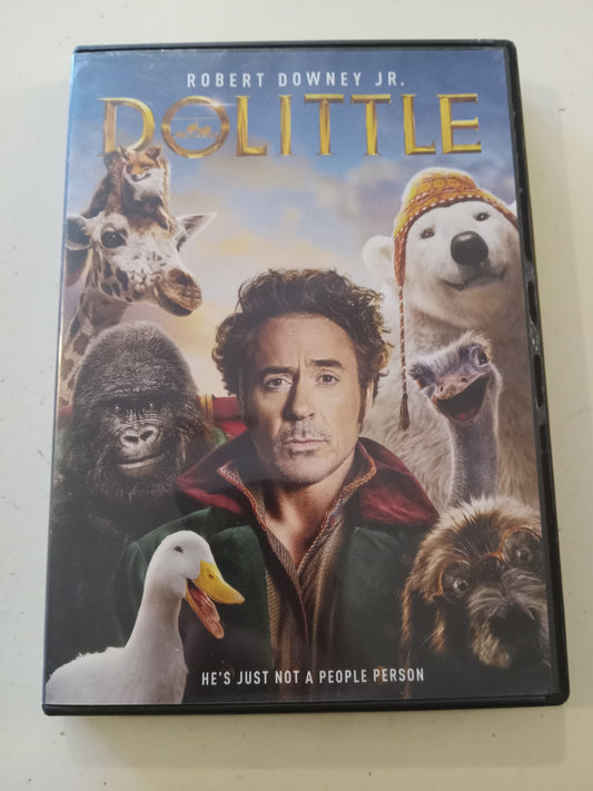 DoLittle (Dr. Dolittle), DVD Movie, Robert Downey Jr. Widescreen, Rated PG, USED
