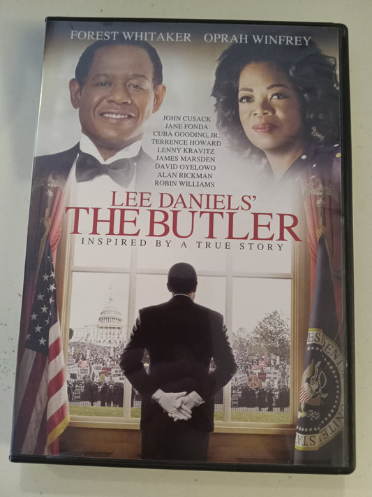 Lee Daniel's The Butler & Mandela Long Walk To Freedom, 2 DVD Movies on 2 Discs, Oprah Winfrey Widescreen, Rated PG-13, USED