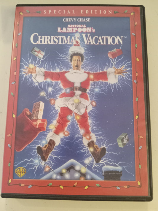 National Lampoon's Christmas Vacation, Special Edition, DVD Movie, Chevy Chase Widescreen, Rated PG-13, USED