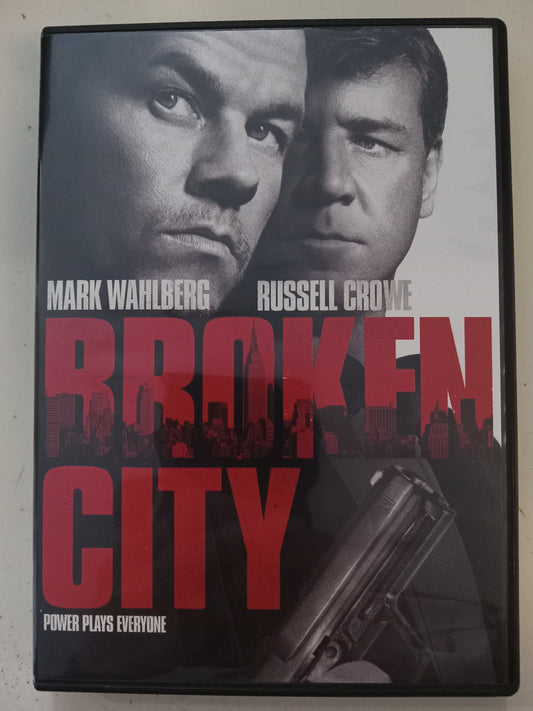 Broken City, DVD Movie, Mark Wahlberg Fullscreen, Rated R, USED