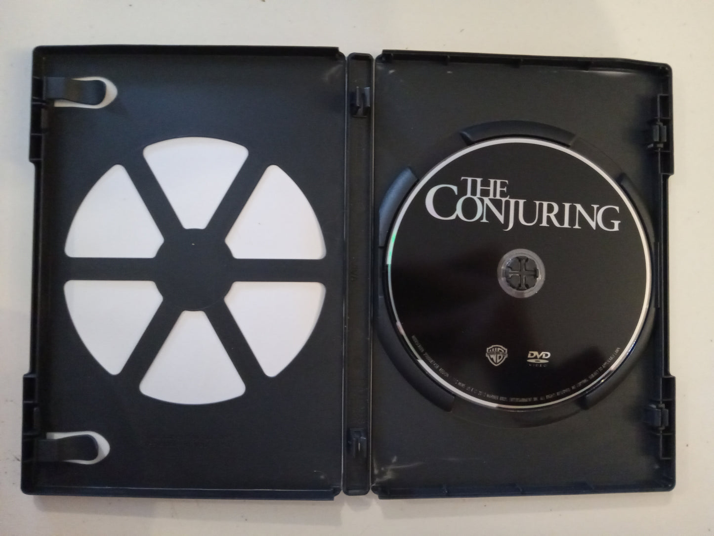 The Conjuring, DVD Movie, Patrick Wilson Widescreen, Rated R, USED