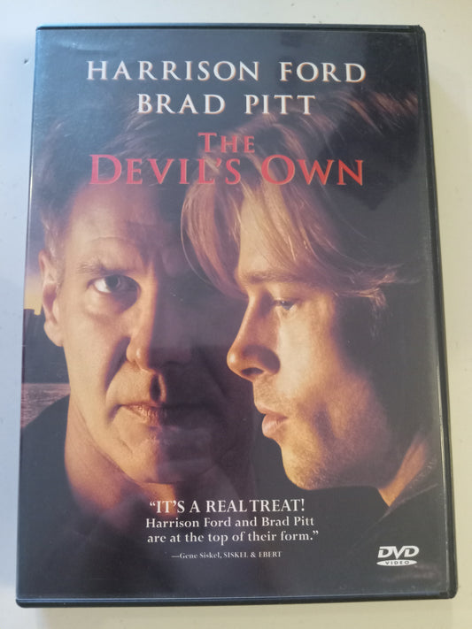 The Devil's Own, DVD Movie, Brad Pitt Fullscreen, Widescreen, Rated R, USED