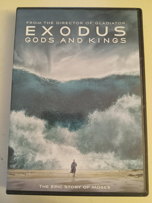 Exodus Gods And Kings, DVD Movie, Christian Bale Widescreen, Rated PG-13, USED
