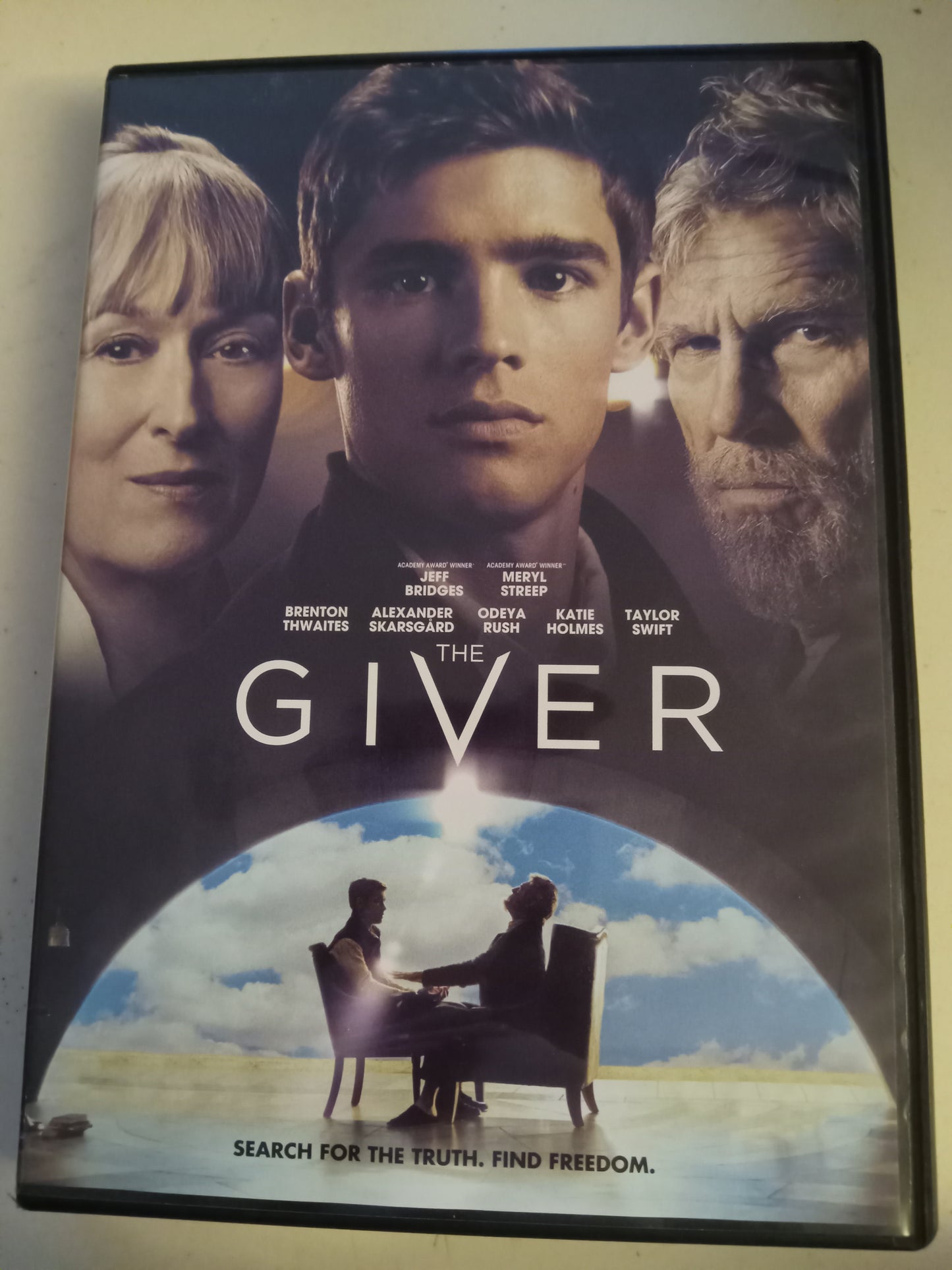 The Giver, DVD Movie, Jeff Bridges Widescreen, Rated PG-13, USED