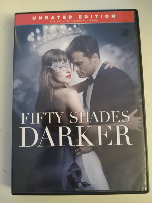 Fifty Shades Darker, DVD Movie, Dakota Johnson Widescreen, Not Rated/R, USED