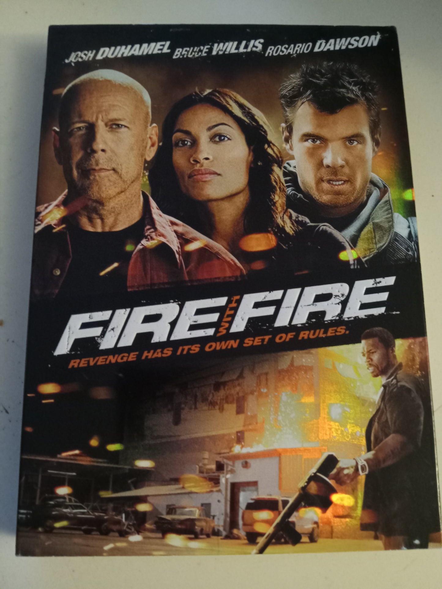 Fire With Fire, Revenge Has Its Own Set Of Rules, DVD Movie, Bruce Willis Widescreen, Rated R, USED