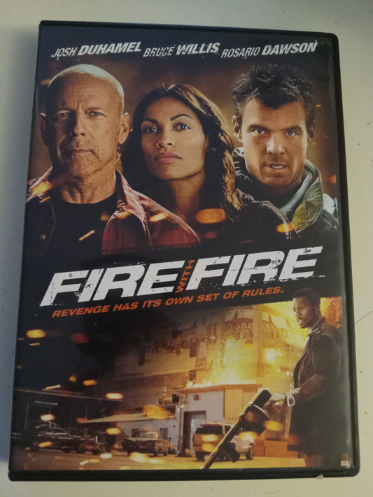Fire With Fire, Revenge Has Its Own Set Of Rules, DVD Movie, Bruce Willis Widescreen, Rated R, USED