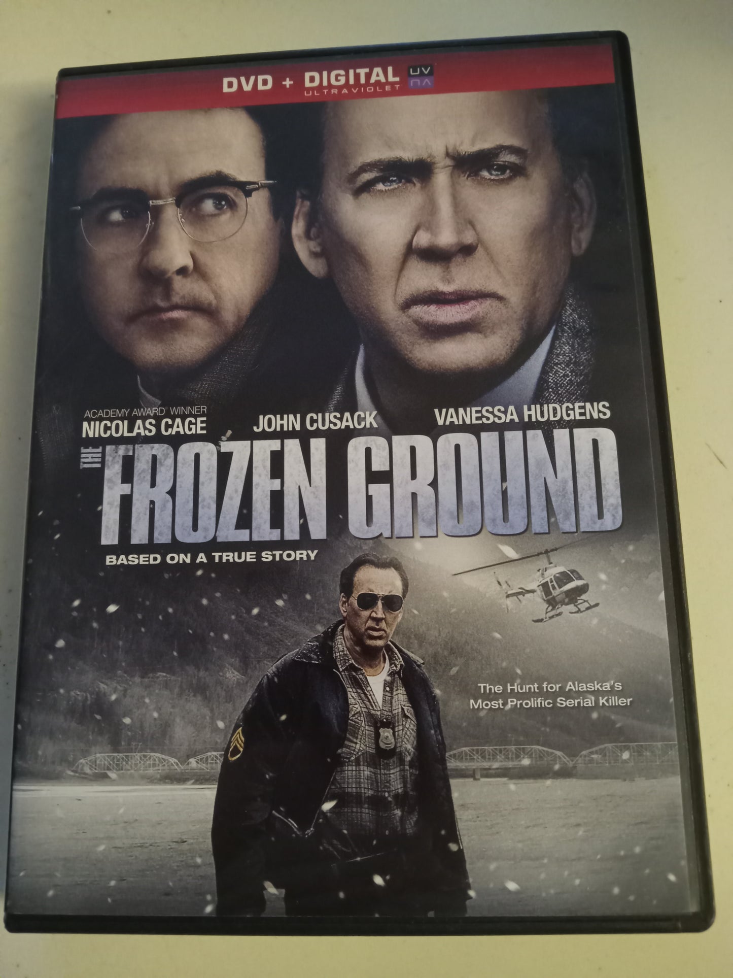 Frozen Ground, DVD Movie, Nicolas Cage Widescreen, Rated R, USED