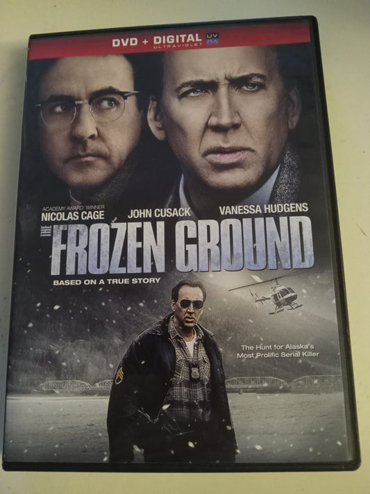 Frozen Ground, DVD Movie, Nicolas Cage Widescreen, Rated R, USED