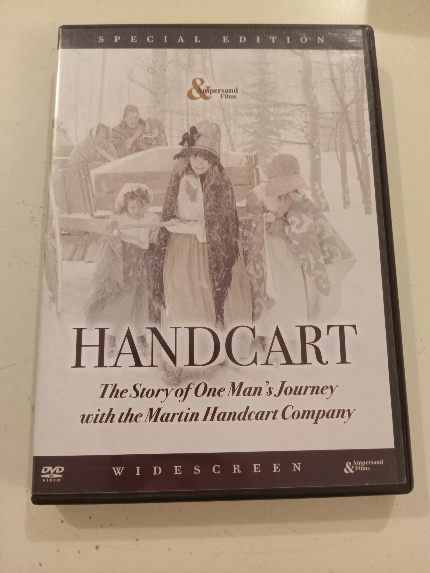 Handcart Special Edition, DVD Movie, Jaelan Petrie, Widescreen, LDS Church Mormons, Rated PG, USED