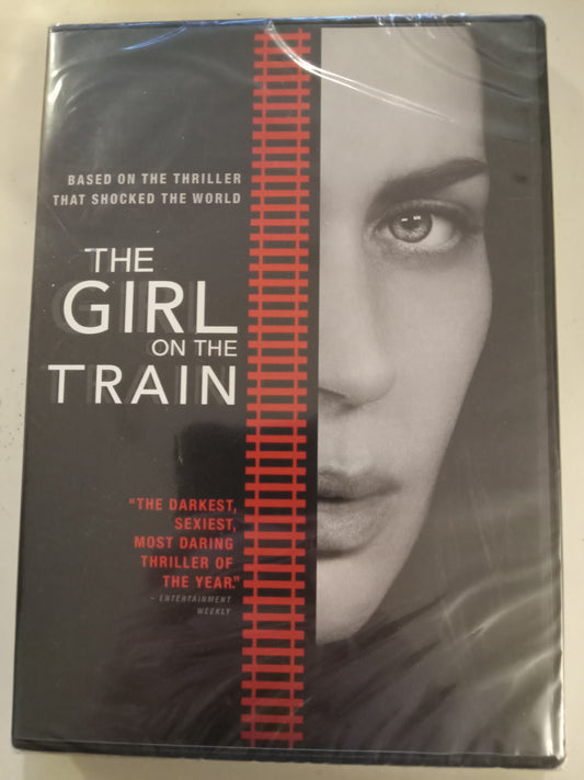 The Girl On The Train, DVD Movie, Emily Blunt Widescreen, Rated R, NEW