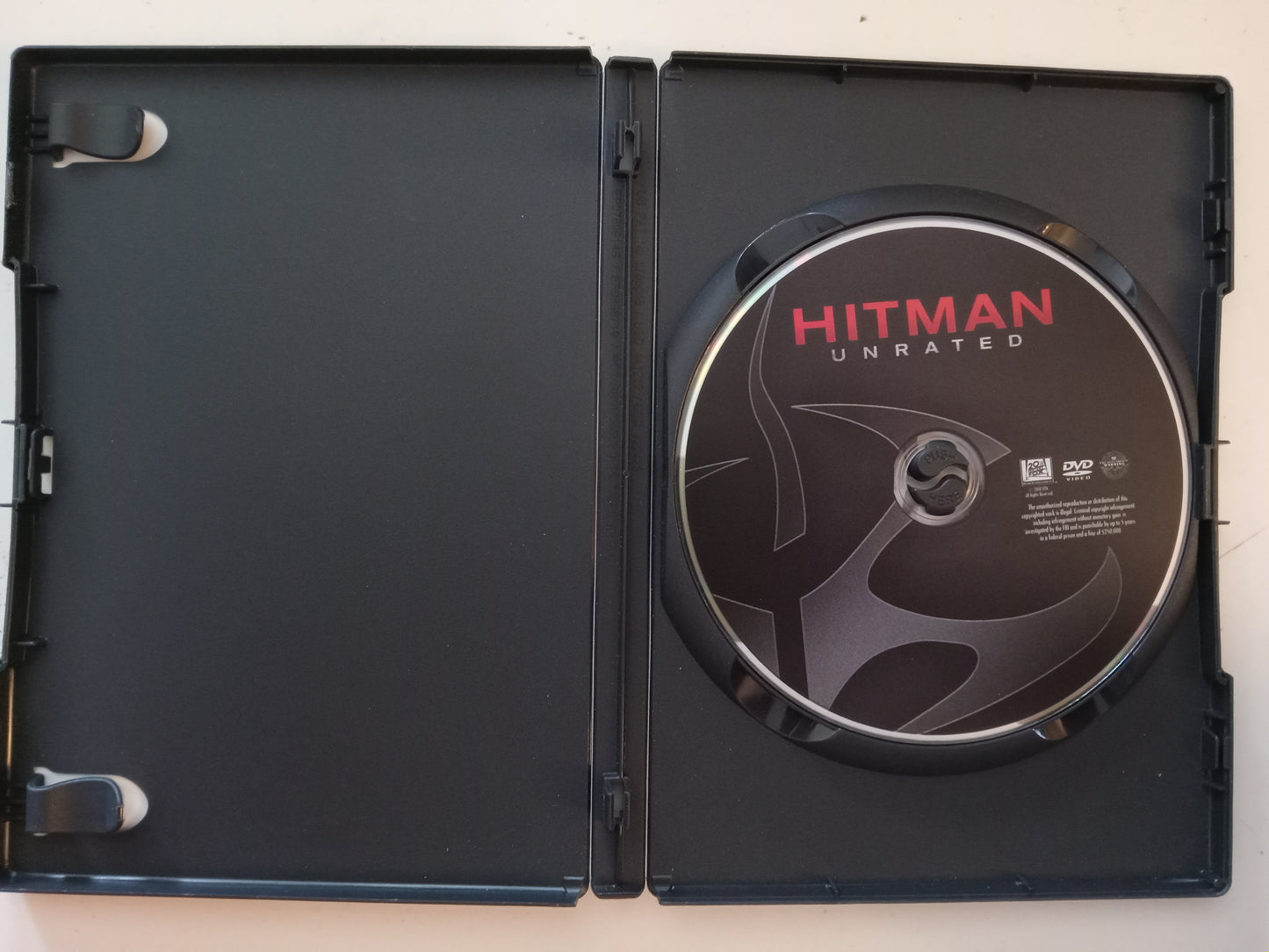 Hitman, DVD Movie, Timothy Olyphant Widescreen, Not Rated, USED