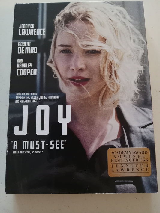 Joy, DVD Movie, Jennifer Lawrence Widescreen, Rated PG-13, USED