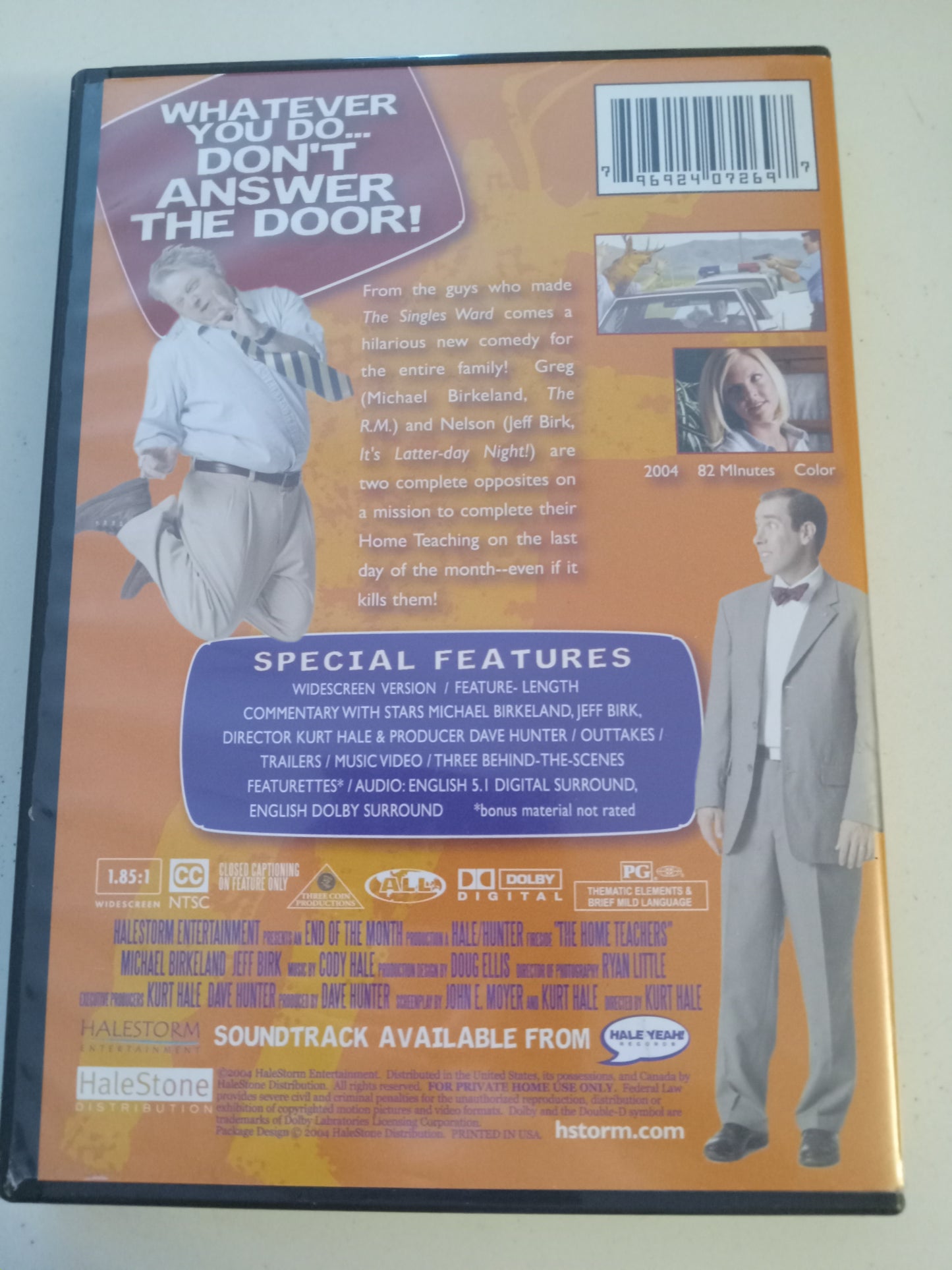 The Home Teachers, Special Edition, DVD Movie, Michael BirkelandWidescreen, Rated PG, USED