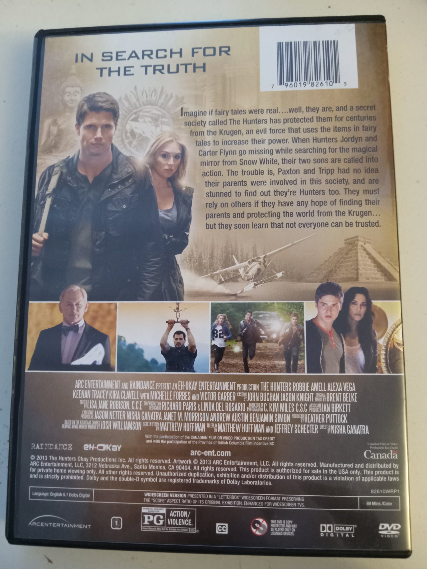 The Hunters, DVD Movie, Alexa Vega Widescreen, Rated PG, USED